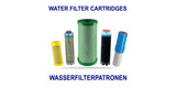 WASSERFILTERPATRONEN | Wasserfilter Kartuschen