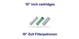 10" Zoll Wasserfilter Patronen | purway
