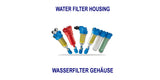 10" Zoll WASSERFILTERGEHÄUSE