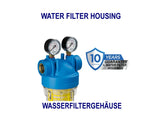 WASSERFILTERGEHÄUSE Übersicht