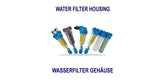 10" Zoll WASSERFILTERGEHÄUSE
