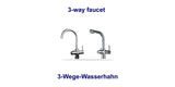 Wasserhähne | 3 Wege Wasserhahn für Ihre Osmoseanlage