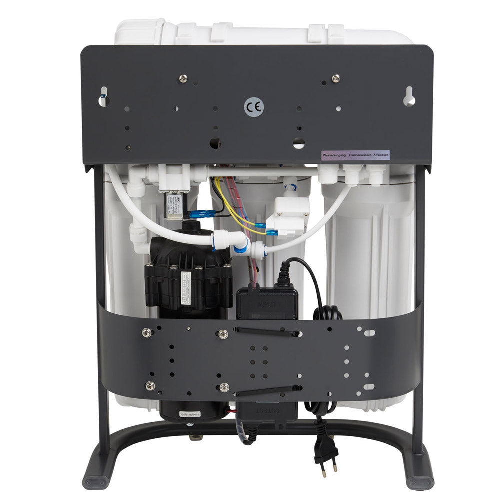 PUR Booster système d’osmose inverse à 5 étapes 600 GPD à flux direct - arrière