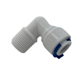 Adaptateur en L pour tuyau 3/8, filetage 1/4
