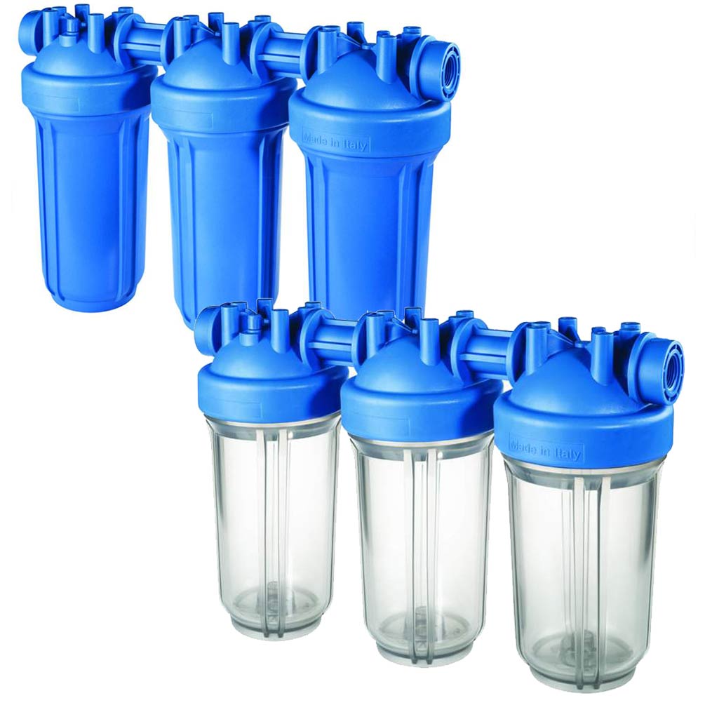DP Big PS PM 10 Trio - boîtier de triple filtre extensible