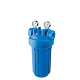 DP BIG M 10 1" dans un boîtier de filtre haute performance AB, manomètre 1".