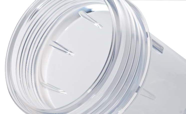 DP Big Bowl 10" PS TS Filtertasse Ersatz transparent