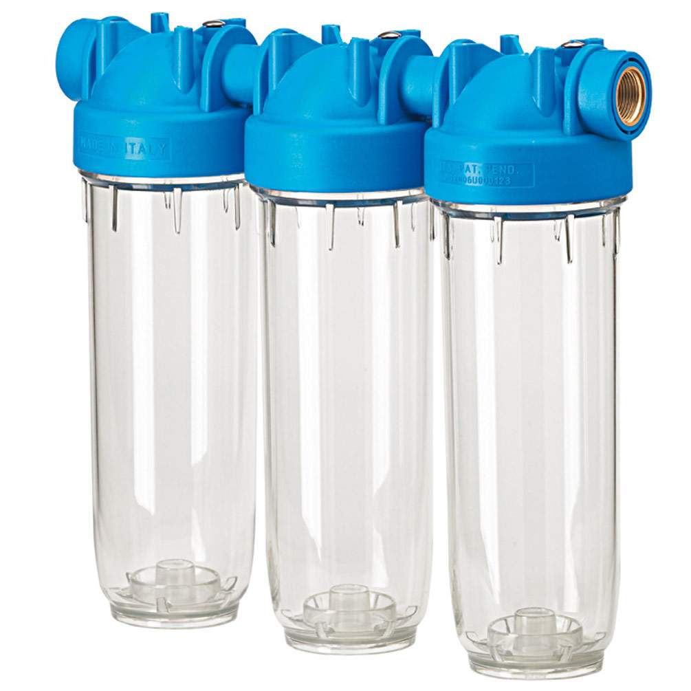 DP 10 Trio OT TS - Dreifachfiltergehäuse