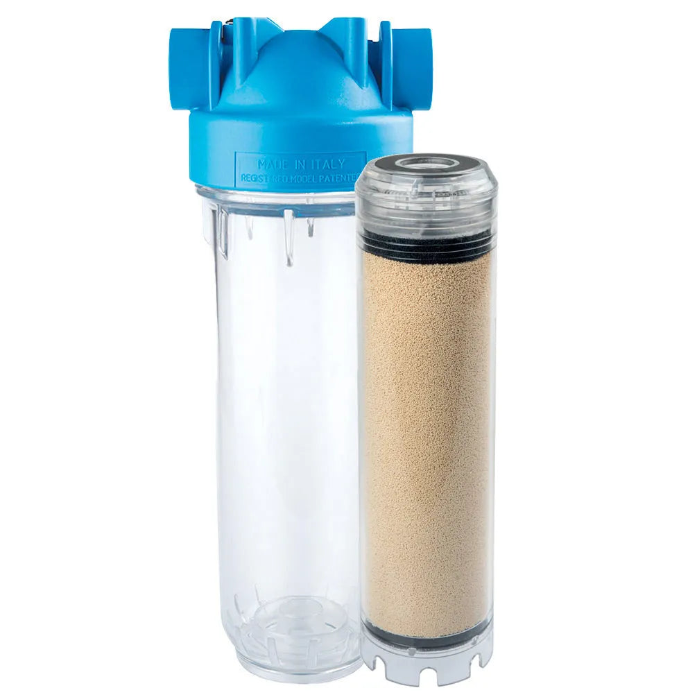Boîtier filtre DP 10 QA AF 1/4"- Résine anionique anti-nitrate