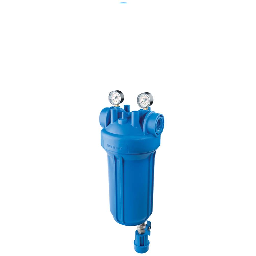 DP BIG SM 10 1"IN AB Boîtier de filtre haute performance Robinet de vidange fileté 1"pouce