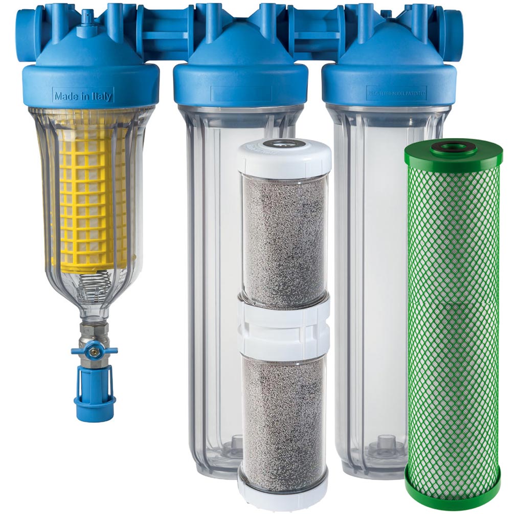 HYDRA BIG Ironmaster 1” - filtre à fer 20 pouces pour eau de puits et eau domestique