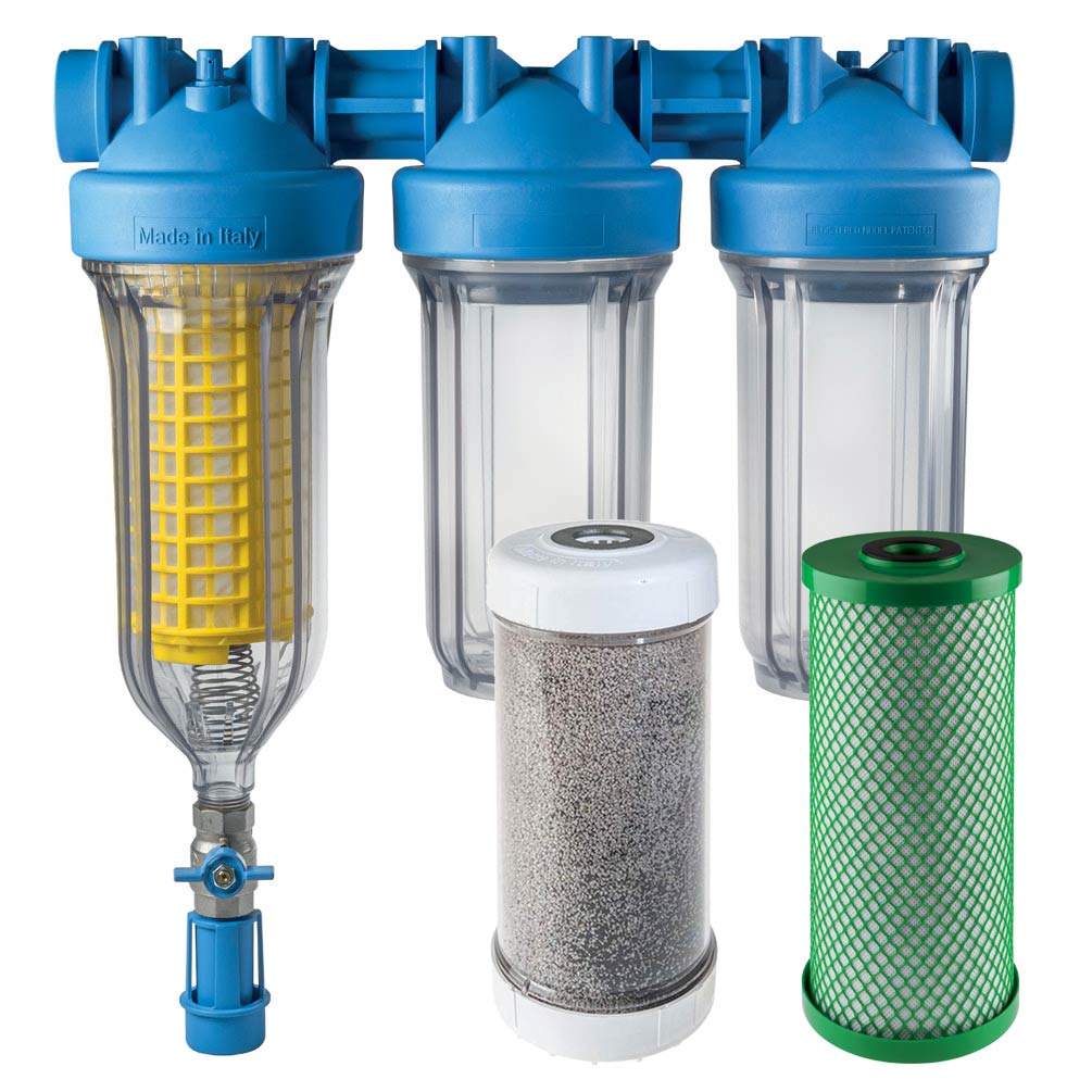 HYDRA BIG Ironmaster 1” - filtre à fer pour eau de puits, filtre domestique pour l’eau 