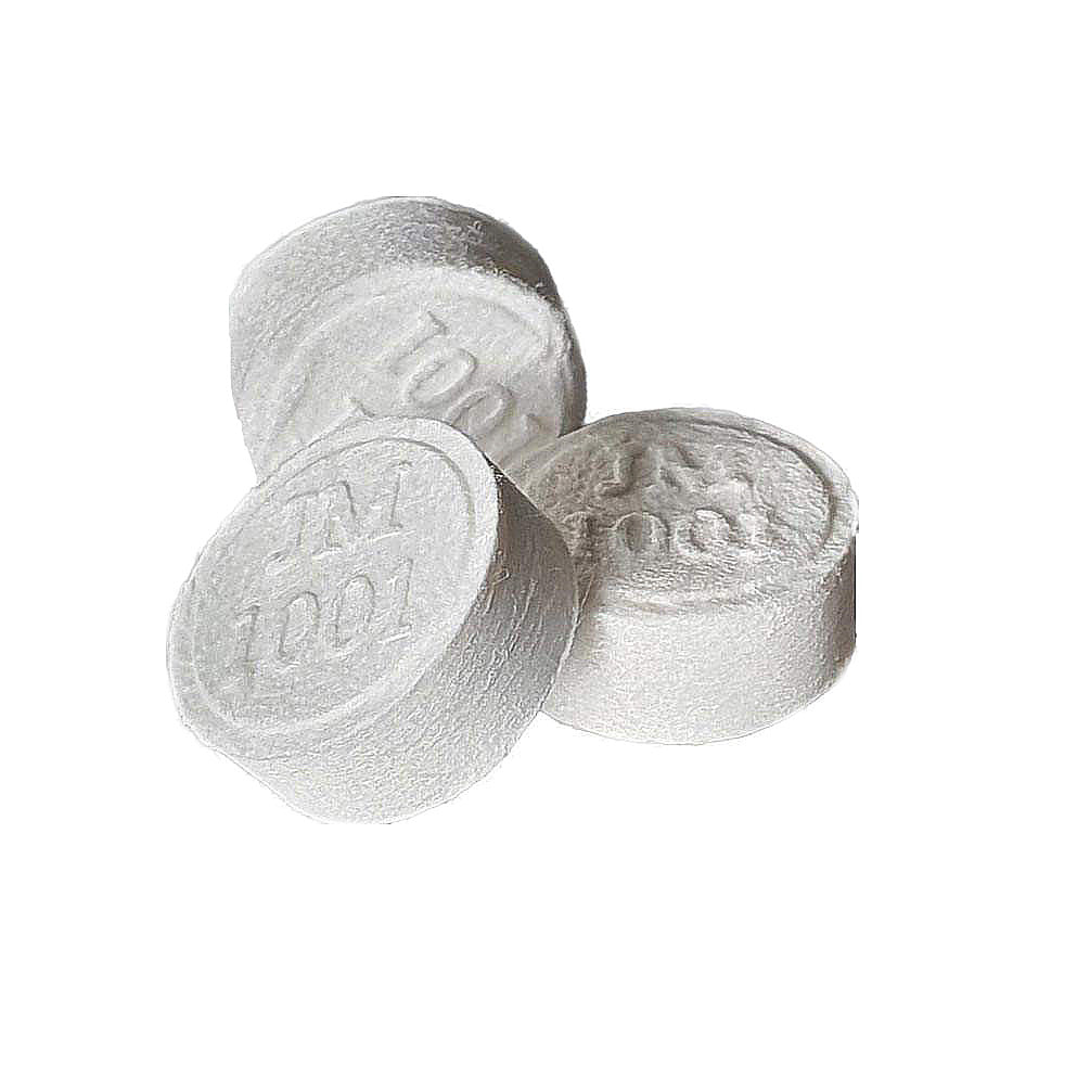 Tablettes de rechange pour stop-eau, 3 pièces