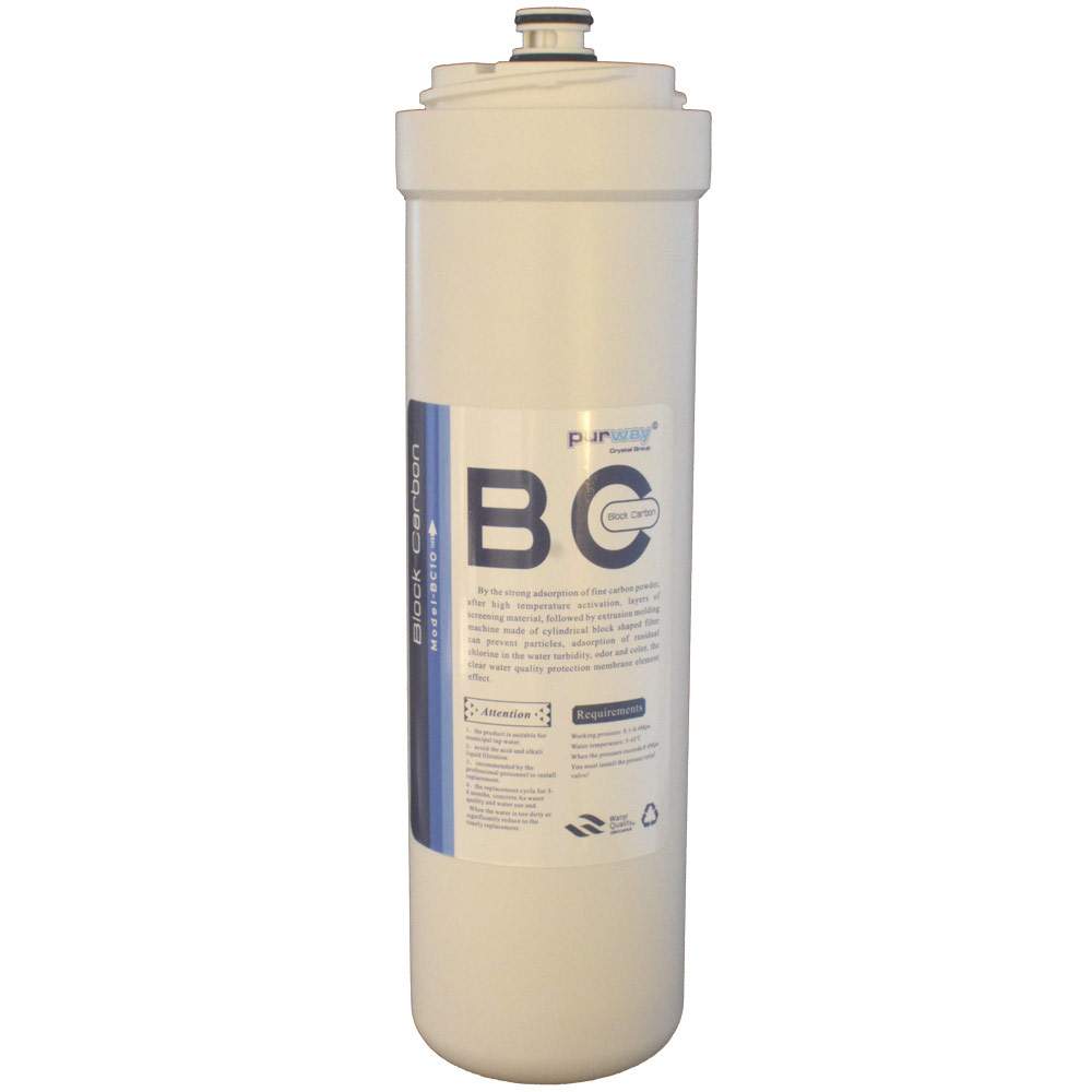 PUR Smart BC 10 mcr filtre de remplacement bloc de charbon actif pour eau chlore
