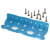 W3 - Support mural (bleu) pour boîtier de filtre TRIPLE