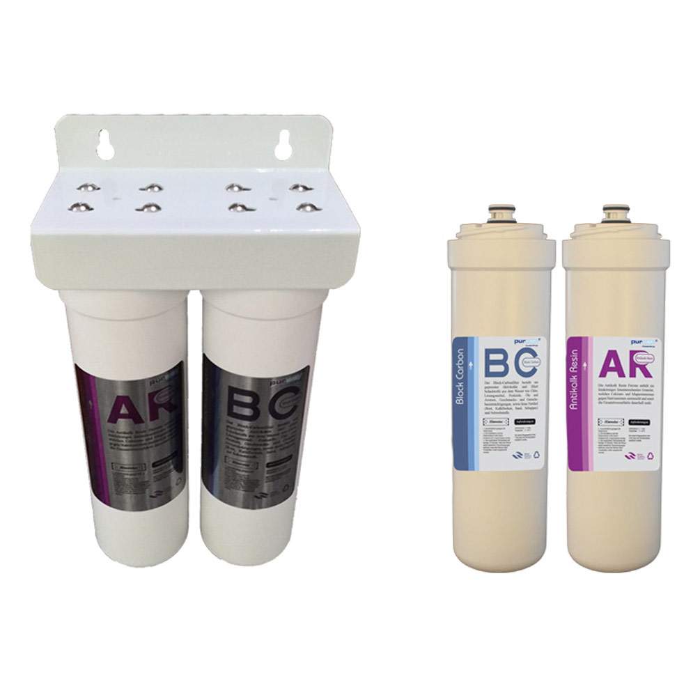 PUR Smart DUO Antikalk Set Wasserenthärtung + ERSATZFILTERSET