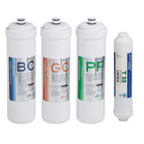 PUR Smart Ersatzfilter Komplett-Set 4 Ersatz Patronen Umkehrosmoseanlage
