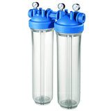DP BIG M 20 DUO 1" IN TS boîtier de filtre double haute performance avec filetage 1" pouces