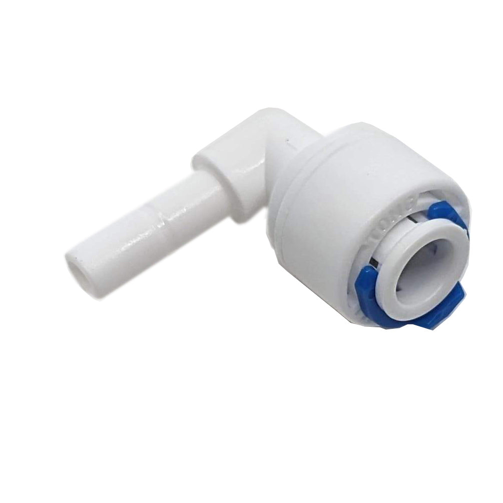 Adaptateur en L 1/4 tuyau 1/4 embout pour systèmes d’osmose